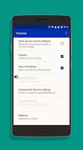 Play Virtual Volume Button