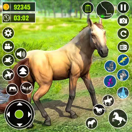 Play Virtual Wild Horse Family Sim APK