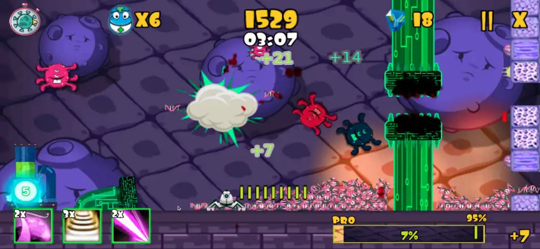 Play Virus Crunch  and enjoy Virus Crunch with UptoPlay