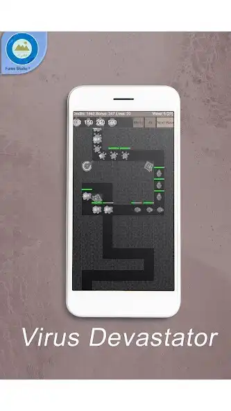 Play Virus Devastator as an online game Virus Devastator with UptoPlay