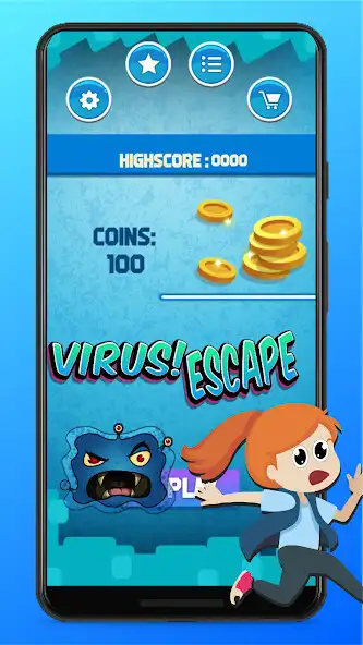 Play Virus Escape  and enjoy Virus Escape with UptoPlay