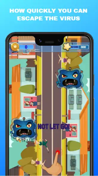 Play Virus Escape as an online game Virus Escape with UptoPlay