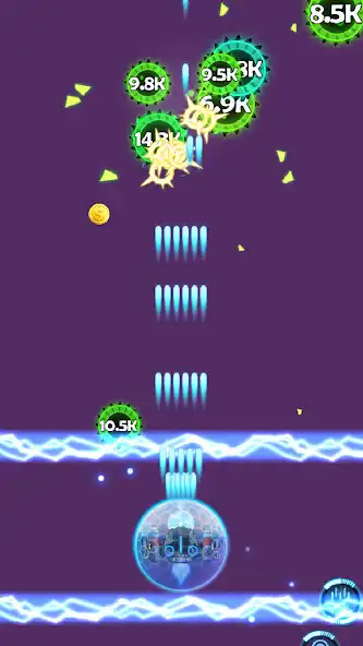 Play Virus Invaders-Shooting Game as an online game Virus Invaders-Shooting Game with UptoPlay