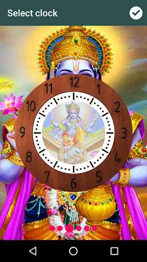 Play Vishnu Ji Clock Live Wallpaper as an online game Vishnu Ji Clock Live Wallpaper with UptoPlay