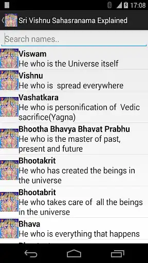 Play Vishnu Sahasranama Reference as an online game Vishnu Sahasranama Reference with UptoPlay