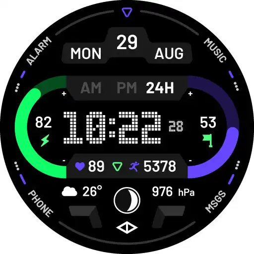 Play Vision 3: Digital Watch Face APK Play Vision 3: Digital Watch Face APK