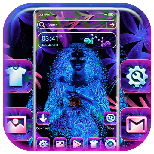 Play Visionary Girl Art Theme APK