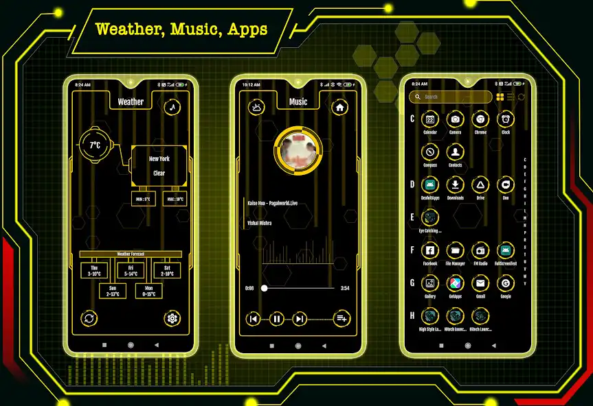 Play Visionary Launcher Pro-Applock as an online game Visionary Launcher Pro-Applock with UptoPlay