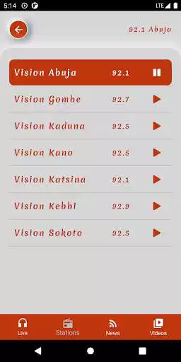 Play Vision FM Radio as an online game Vision FM Radio with UptoPlay