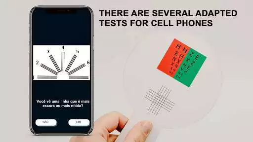 Play Vision Test - Tests Totally Free as an online game Vision Test - Tests Totally Free with UptoPlay