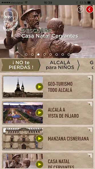 Play VISITA ALCALÁ - GUÍA OFICIAL as an online game VISITA ALCALÁ - GUÍA OFICIAL with UptoPlay