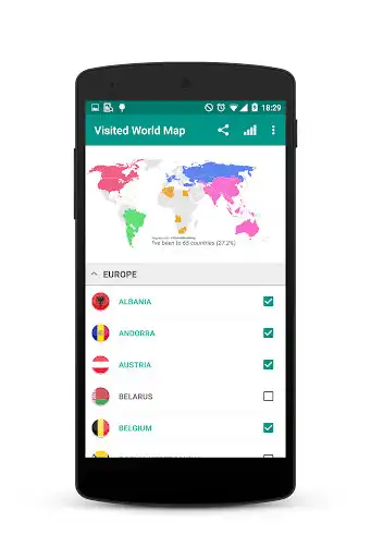 Play Visited World Map  and enjoy Visited World Map with UptoPlay