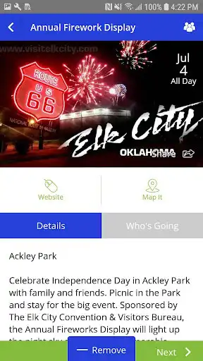 Play Visit Elk City OK! as an online game online Visit Elk City OK! with UptoPlay com.visitwidget.elkcityok Play Visit Elk City OK! as an online game Visit Elk City OK! with UptoPlay