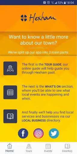 Play Visit Hexham as an online game Visit Hexham with UptoPlay
