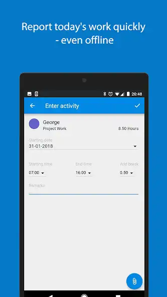 Play Visma time as an online game Visma time with UptoPlay