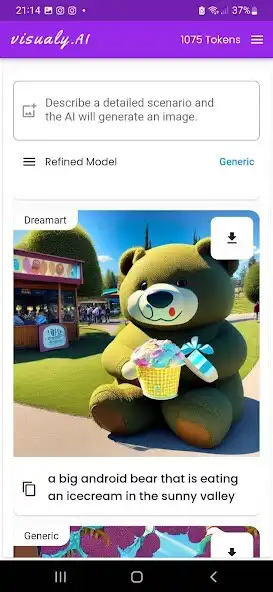 Play Visualy.AI as an online game Visualy.AI with UptoPlay