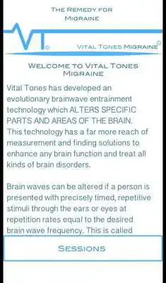 Play Vital Tones Migraine