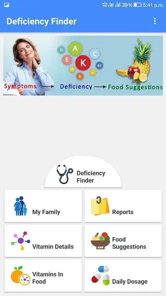 Play Vitamin Deficiency Finder  and enjoy Vitamin Deficiency Finder with UptoPlay