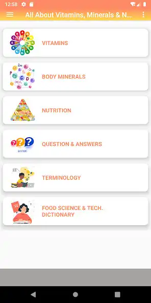 Play Vitamins Minerals Nutrition  and enjoy Vitamins Minerals Nutrition with UptoPlay