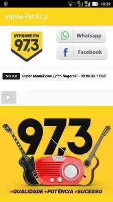 Play Vitrine FM 97,3  and enjoy Vitrine FM 97,3 with UptoPlay