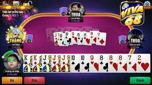 Play Viva68 : Danh bai doi thuong, Game bài online  and enjoy Viva68 : Danh bai doi thuong, Game bài online with UptoPlay
