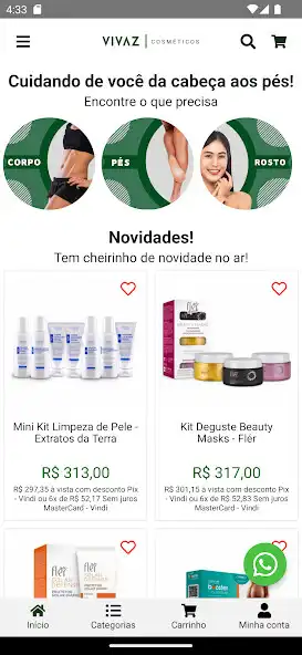 Play Vivaz Cosméticos as an online game Vivaz Cosméticos with UptoPlay