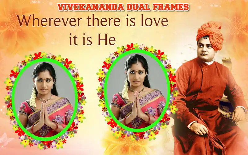 Play Vivekananda Dual Photo Frames  and enjoy Vivekananda Dual Photo Frames with UptoPlay