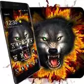 Free play online Vivid Fire Wolf Theme APK