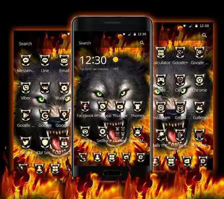 Play Vivid Fire Wolf Theme