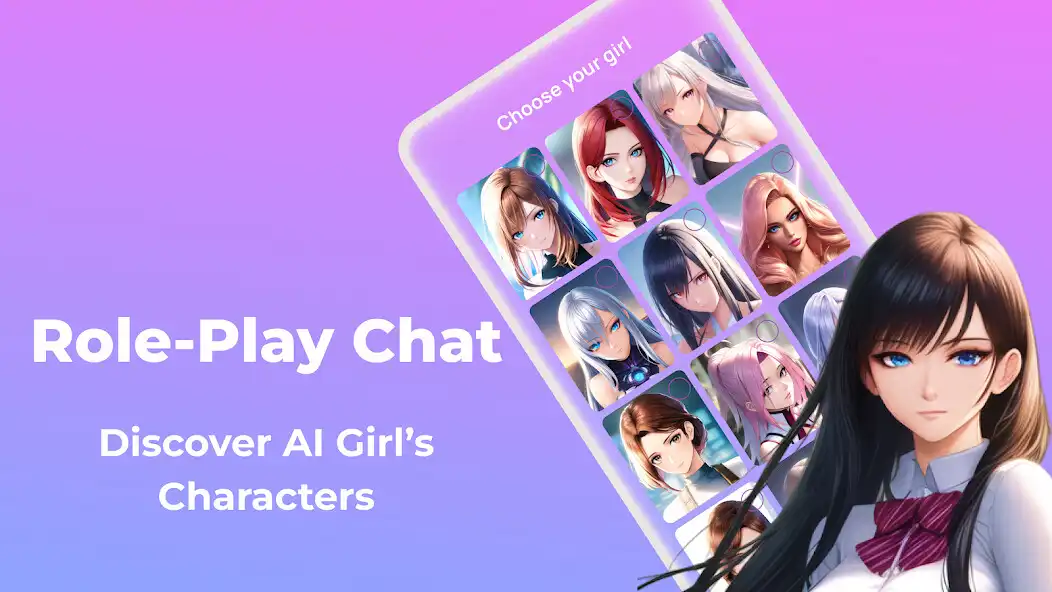 Play Vivy AI: Chat, AI Girlfriend  and enjoy Vivy AI: Chat, AI Girlfriend with UptoPlay
