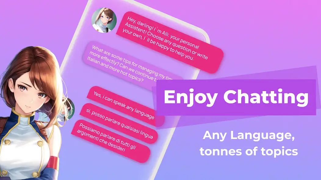 Play Vivy AI: Chat, AI Girlfriend as an online game Vivy AI: Chat, AI Girlfriend with UptoPlay