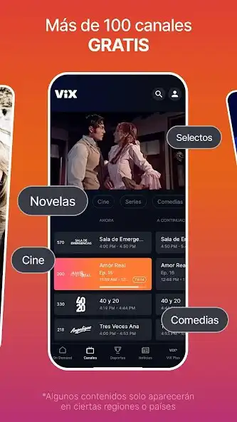 Play ViX: TV, Deportes y Noticias as an online game ViX: TV, Deportes y Noticias with UptoPlay