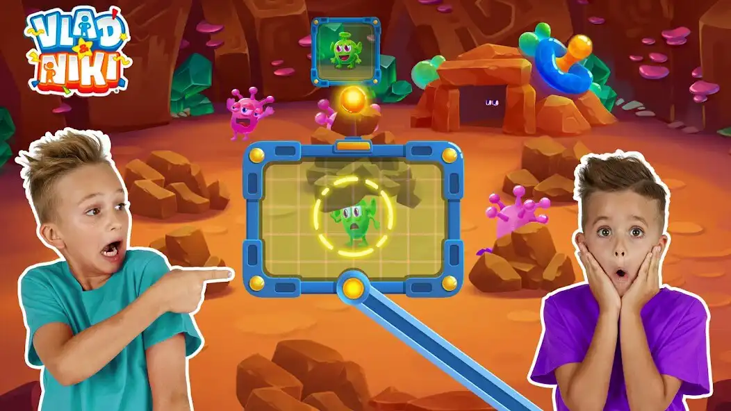 Play Vlad and Niki: Birthday Party as an online game Vlad and Niki: Birthday Party with UptoPlay