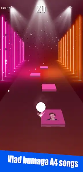 Play Vlad Bumaga A4: Dancing Tiles as an online game Vlad Bumaga A4: Dancing Tiles with UptoPlay