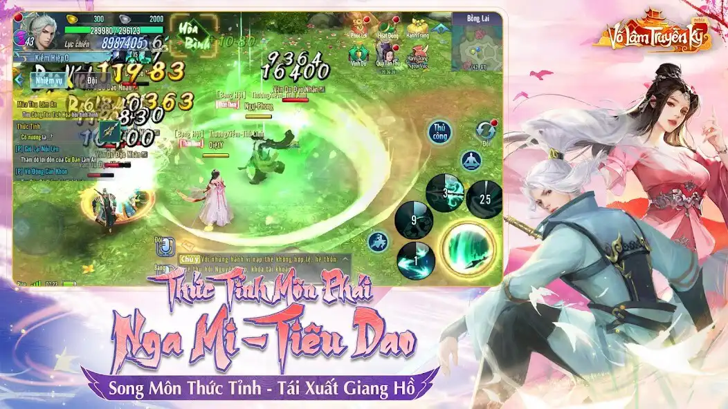 Play Võ Lâm Truyền Kỳ Mobile as an online game Võ Lâm Truyền Kỳ Mobile with UptoPlay