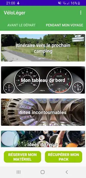 Play VéloLéger - Cyclotourisme as an online game VéloLéger - Cyclotourisme with UptoPlay