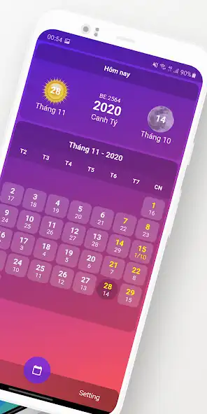 Play vLunar - Vietnamese Lunar calendar as an online game vLunar - Vietnamese Lunar calendar with UptoPlay
