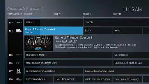Play VMedia TV: Live TV and On Demand Streaming Service as an online game VMedia TV: Live TV and On Demand Streaming Service with UptoPlay