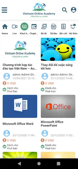 Play VOA - Vietnam Online Academy as an online game VOA - Vietnam Online Academy with UptoPlay