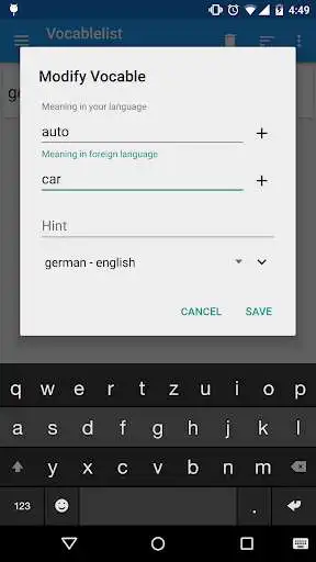 Play Vocable Trainer