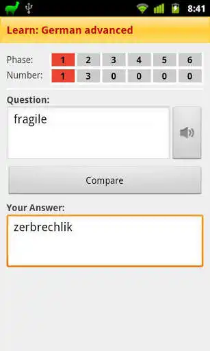 Play APK Vocablo 2 vocab trainer Free  and enjoy Vocablo 2 vocab trainer Free with UptoPlay de.wagner.vocablofree2