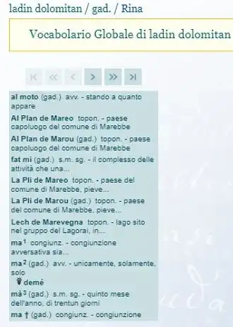 Play Vocabolario Globale del Ladino  and enjoy Vocabolario Globale del Ladino with UptoPlay