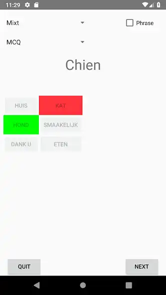 Play VocabTrainer as an online game VocabTrainer with UptoPlay
