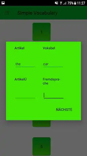 Play VocabularyBox - simple and effective learning as an online game VocabularyBox - simple and effective learning with UptoPlay