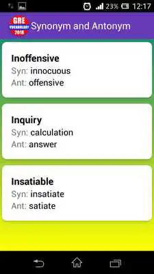 Play Vocabulary for GRE
