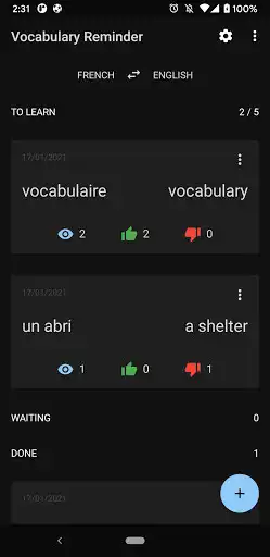 Play Vocabulary Reminder  and enjoy Vocabulary Reminder with UptoPlay