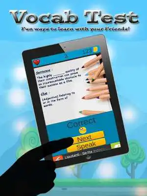 Play Vocabulary Test for 11th Grade
