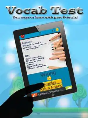Play Vocabulary Test for 11th Grade