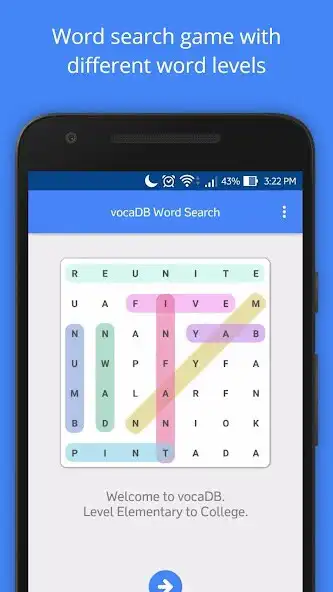 Play vocaDB Word Search  and enjoy vocaDB Word Search with UptoPlay