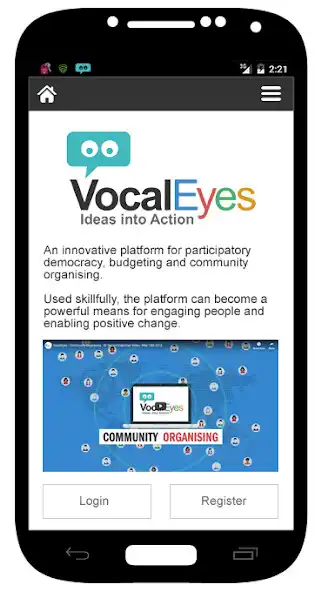 Play VocalEyes - Community Organising  and enjoy VocalEyes - Community Organising with UptoPlay